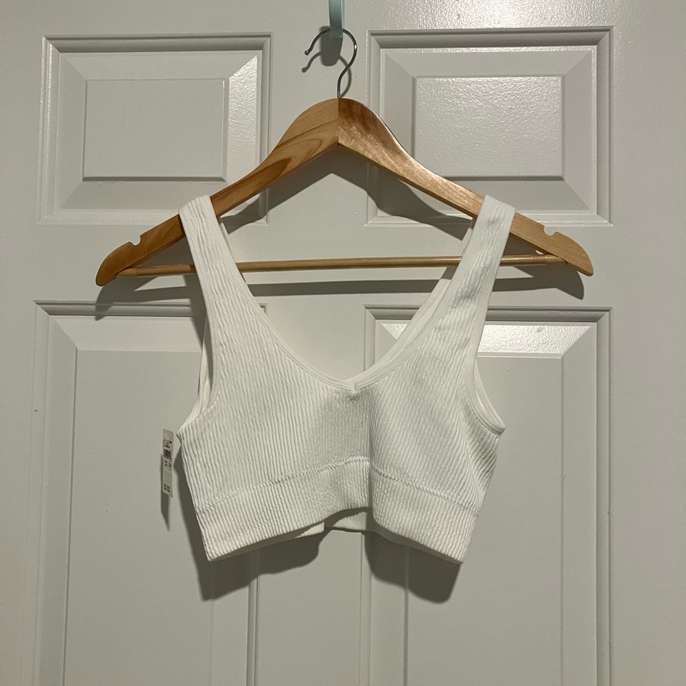 Aerie Ribbed Bralette | Lounge Comfort | Size M